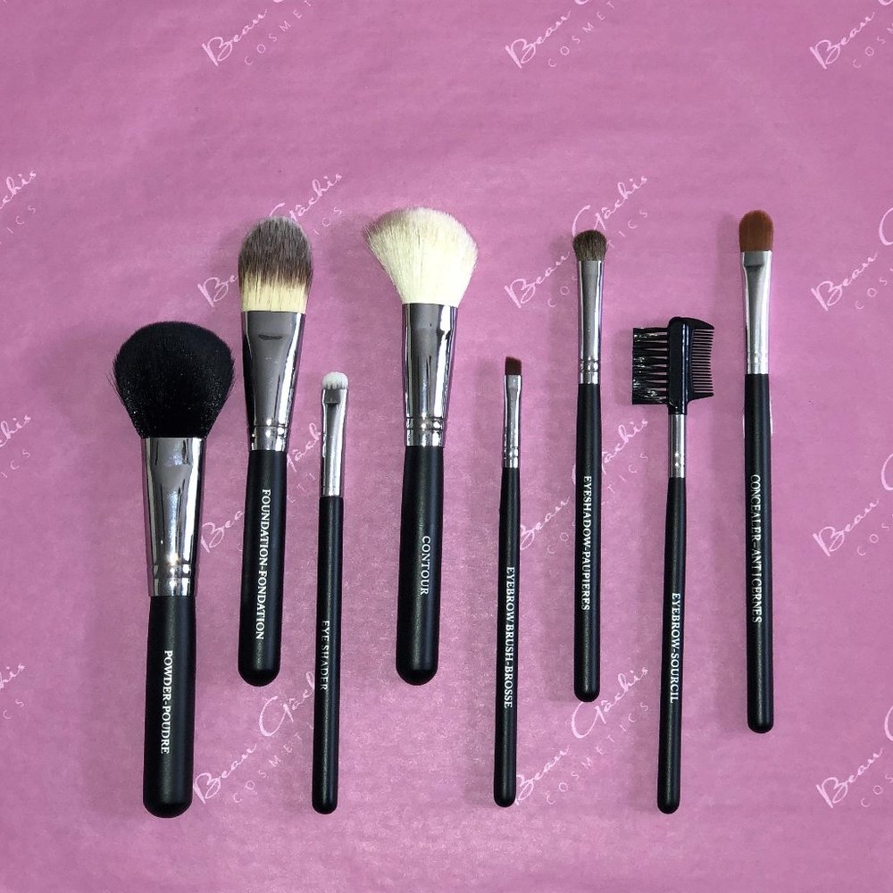 STRAIGHT FROM THE MANUFACTURER! Beau Gachis 10 Piece Makeup Brush Set - Picture 2 of 4